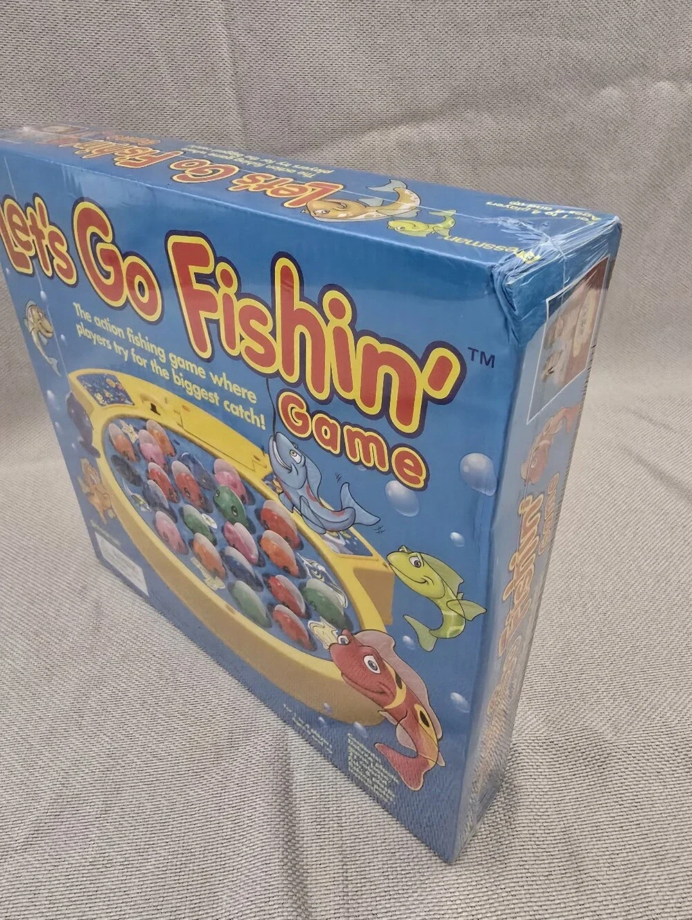 Pressman Lets Go Fishin Game Factory Sealed New In Box Spinning Board Game